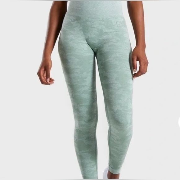 Gymshark Camo Seamless Leggings - Picture 1 of 6